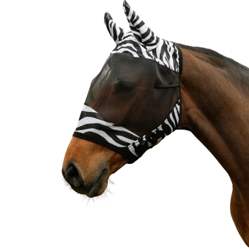 Vliegenmasker Zebra Pony