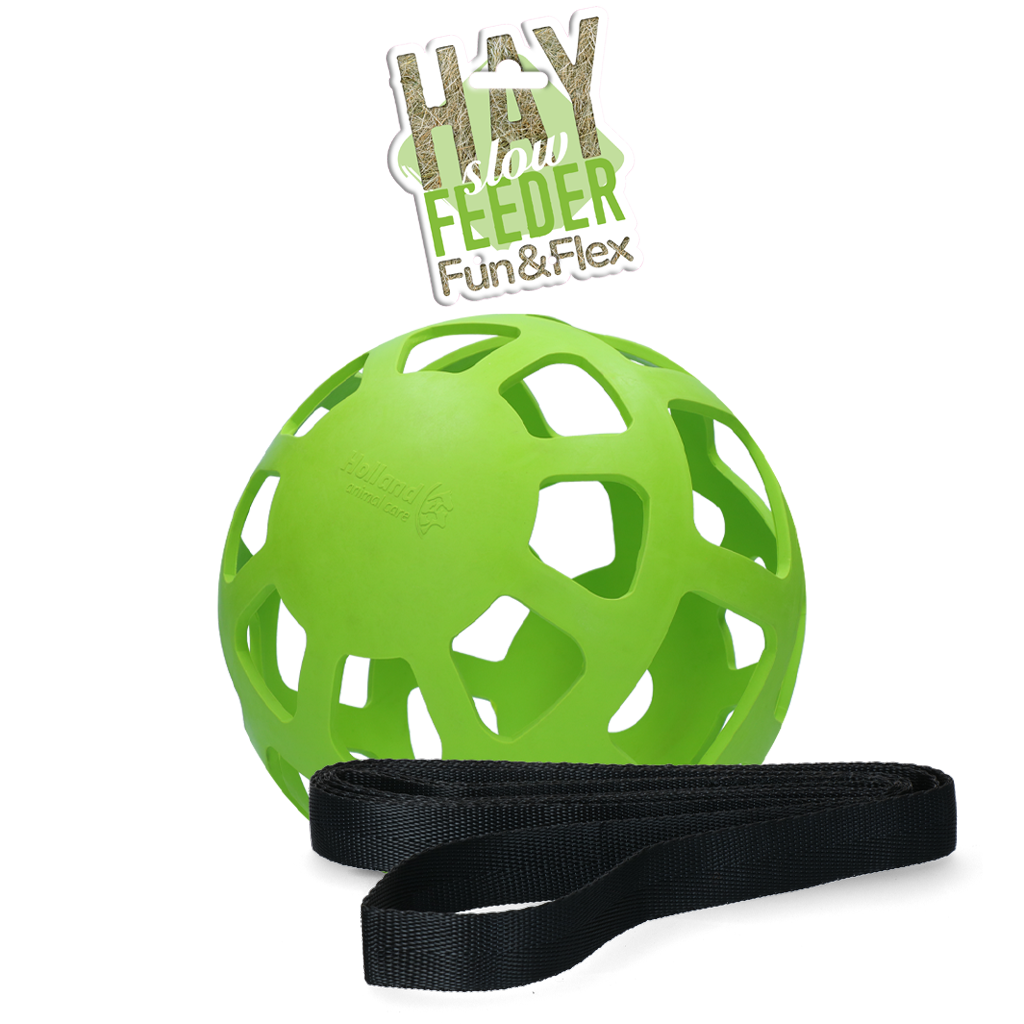 Hay Slowfeeder fun and flex 22 cm Groene Bal