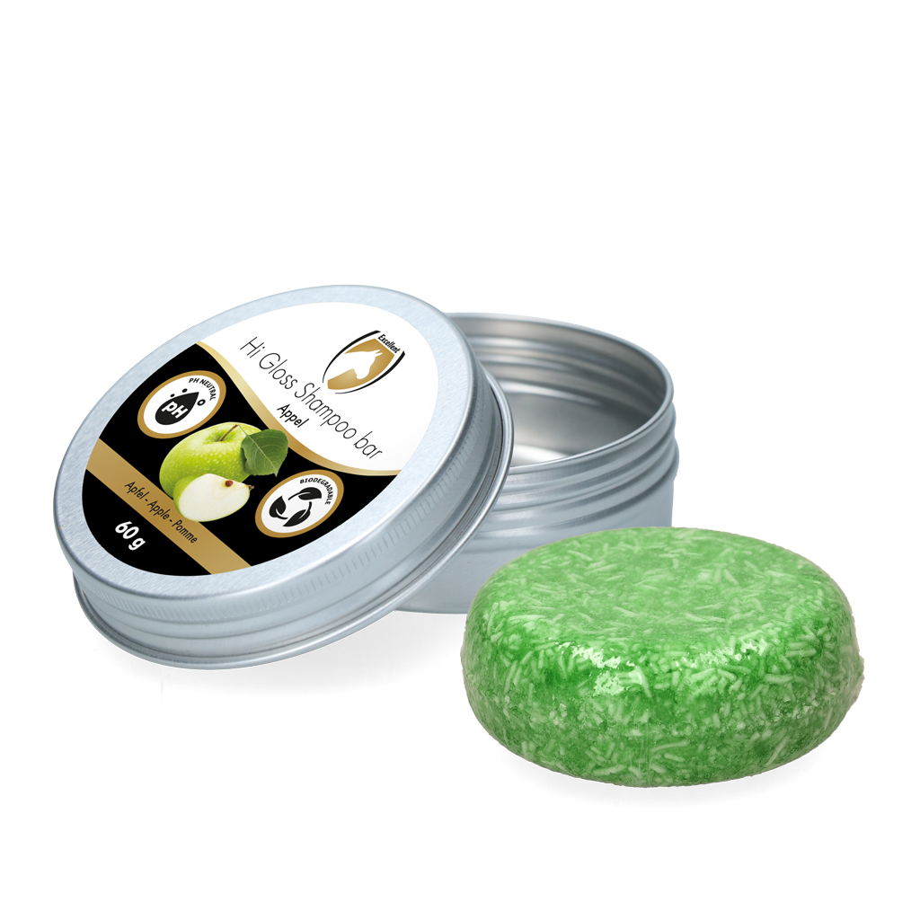 Excellent Horse Hi Gloss Shampoo Bar Appel 60 g