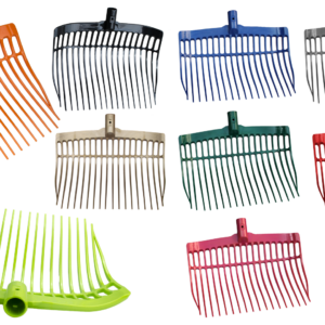 Mestvork kunststof zwart zonder steel