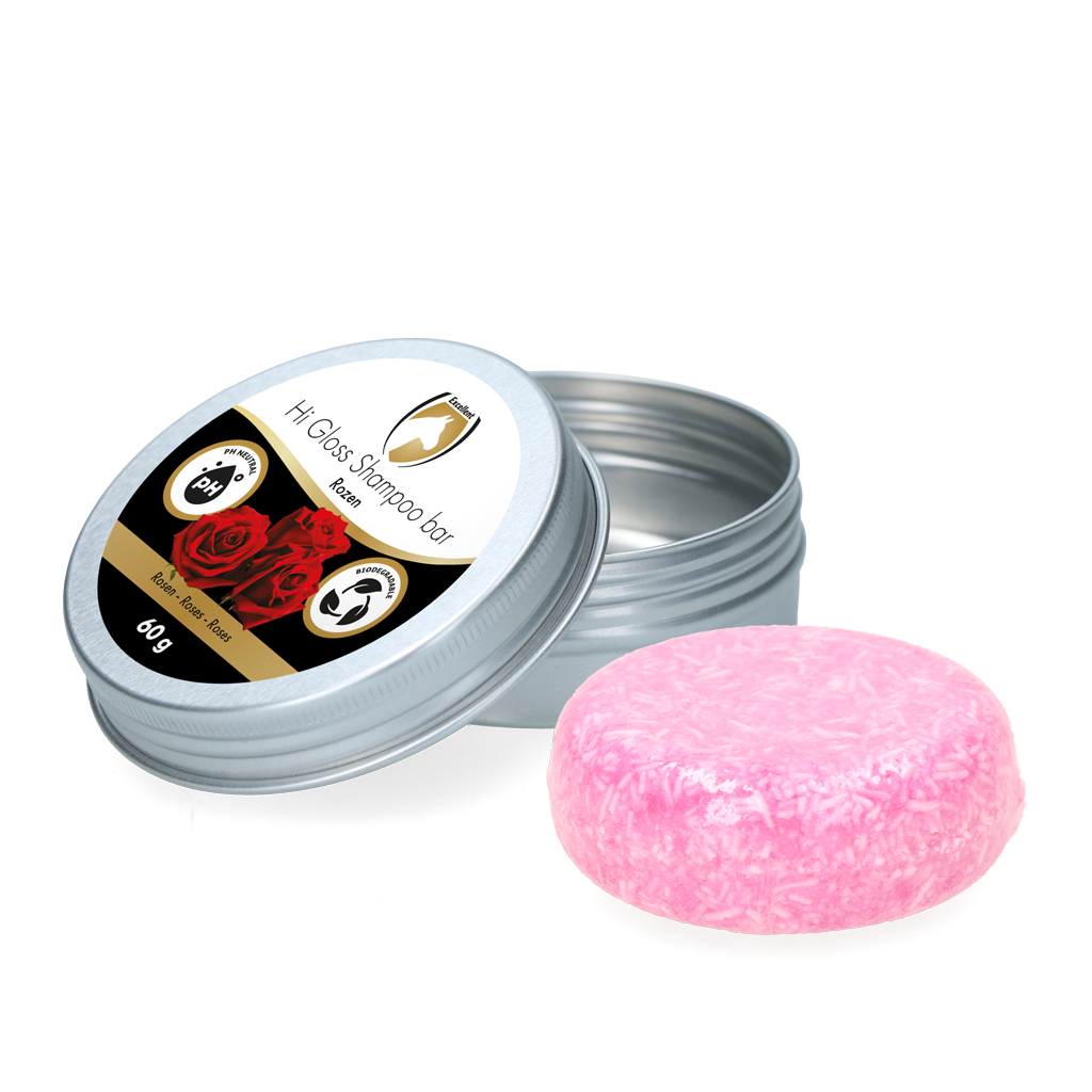 Excellent Horse Hi Gloss Shampoo Bar Rozen 60 g