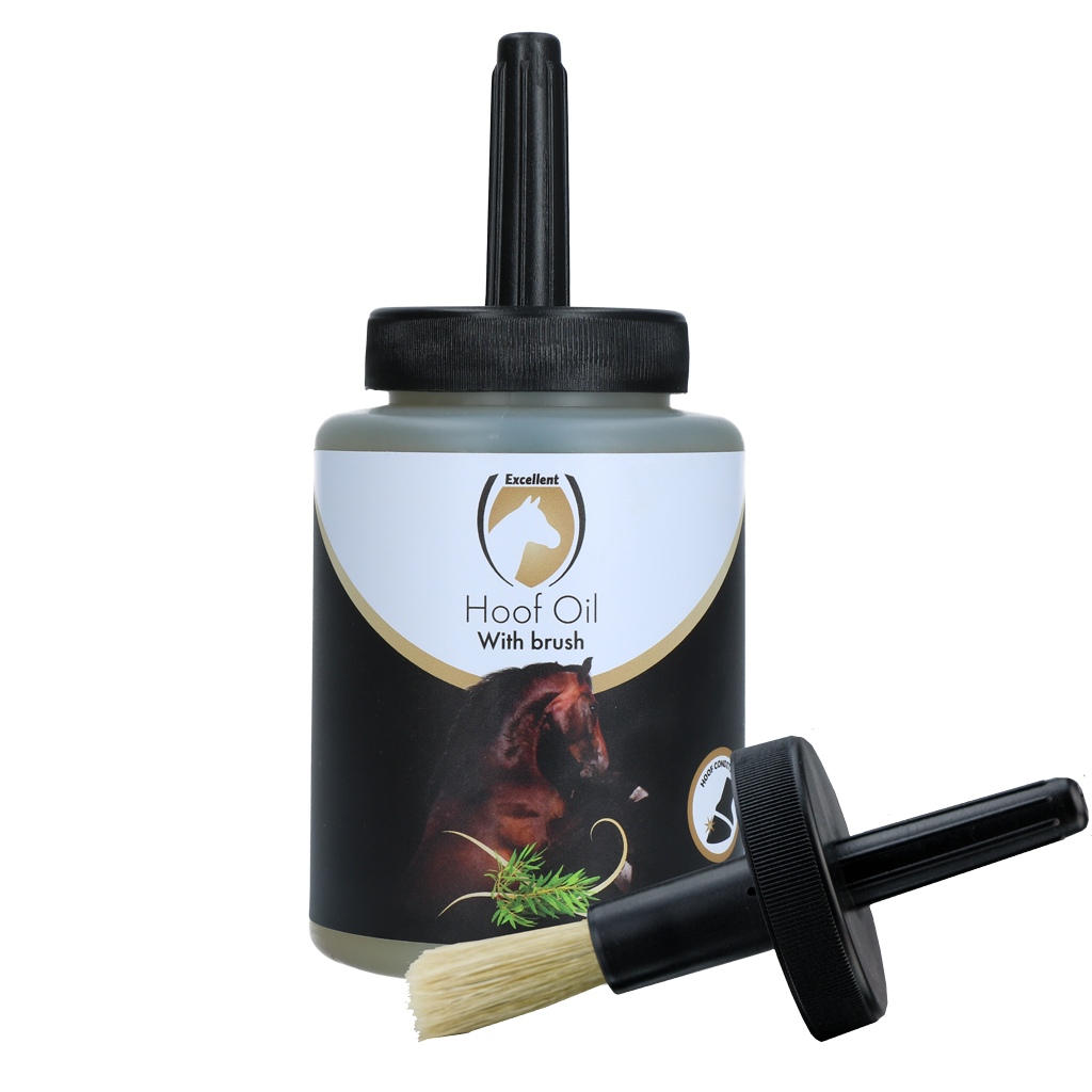 Excellent Horse Hoof Oil With Brush 500 ml