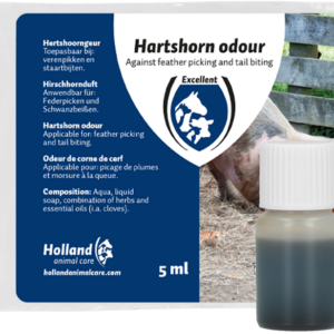 Hertshoorn geur