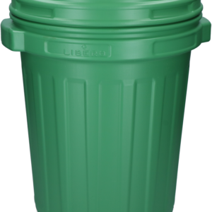 Voerton met draaisluiting 40 liter Groen