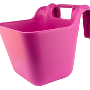 Voerbak met ophangbeugel roze 13,5 l KS