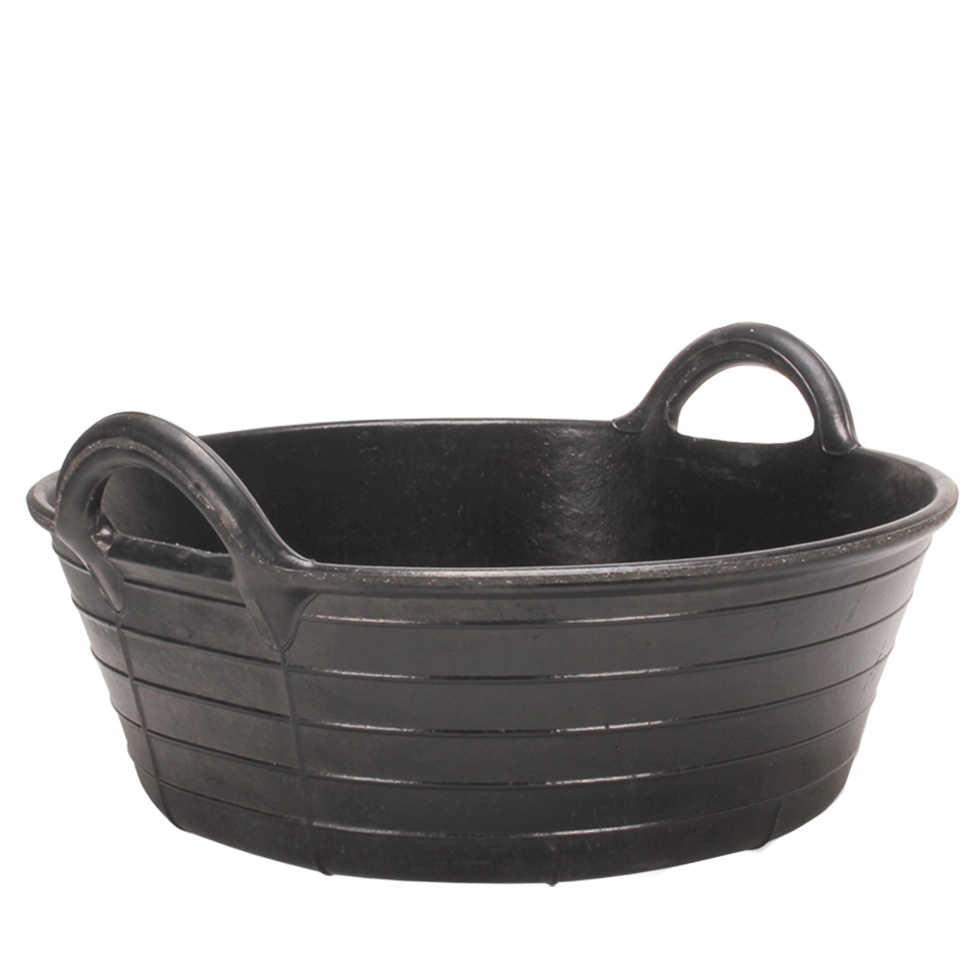 Voertrog rubber 20 l