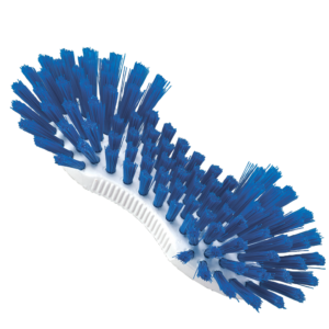 Schrob-borstel kookbestendig blauw