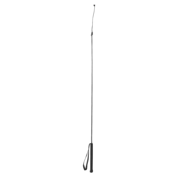 Rijzweep fiber 90cm zwart