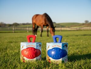 Jolly Ball 20cm Paard en Hond - Rood